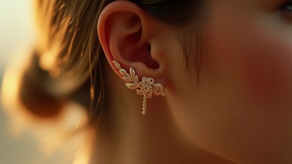 Tendance ear cuff : un bijou qui habille l'oreille sans perçage
