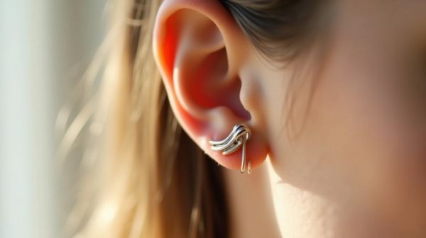 Tendance ear cuff : un bijou qui habille l'oreille sans perçage